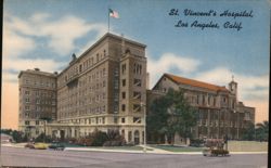 St. Vincent's Hospital, Los Angeles Postcard
