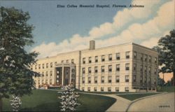 Eliza Coffee Memorial Hospital, Florence, Alabama Postcard