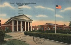 Shriner's Hospital for Crippled Children, Springfield Postcard
