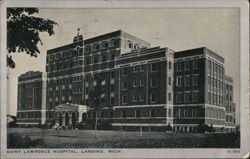 Saint Lawrence Hospital, Lansing Postcard