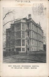 New England Deaconess Hospital, 175 Bellevue St, Boston Postcard