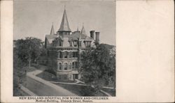 New England Hospital for Women & Children, Medical Building Postcard