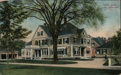 Lynn Hospital, Large Building with Trees Postcard