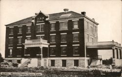Mennonite Hospital Building, Newton, Kansas Postcard