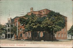 Rockford Hospital Postcard