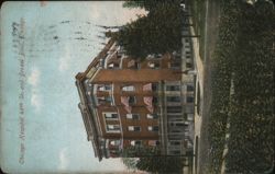 Chicago Hospital 49th St-and Drexel Boul. Postcard