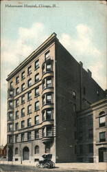 Hahnemann Hospital, Chicago, Illinois Postcard