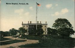 Marine Hospital Postcard