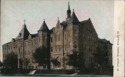 St. Francis Hospital, Freeport, Illinois Postcard