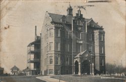 St. Francis Hospital, Kewanee, Illinois Postcard