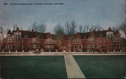 Glockner Sanitarium, Colorado Springs, CO Postcard