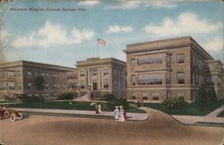 Deaconess Hospital Building Complex Postcard