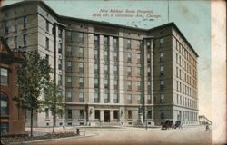 New Michael Reese Hospital, 29th Str. & Groveland Ave. Postcard
