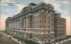 New Cook County Hospital, Chicago Postcard
