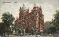 Presbyterian Hospital, Chicago, IL Postcard