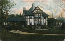 Lake Forest Hospital, Lake Forest, Illinois Postcard