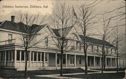 Dillsboro Sanitarium, Dillsboro, Indiana Postcard