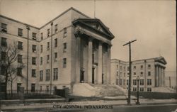 City Hospital, Indianapolis Postcard