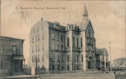 St. Margarets Hospital, Hammond, Indiana Postcard