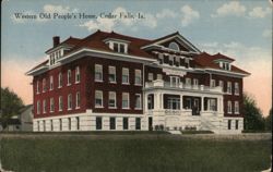 Western Old People's Home Postcard