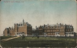 Hospital for Insane, Dubuque, Iowa Postcard