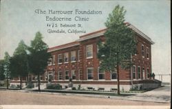 The Harrower Foundation Endocrine Clinic, Glendale CA Postcard