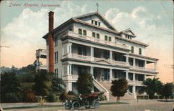 Sisters' Hospital, Sacramento Postcard
