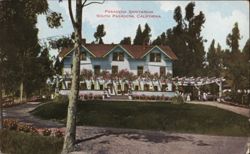Pasadena Sanitarium, South Pasadena, California Postcard