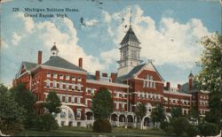 Michigan Soldiers Home, Grand Rapids, Michigan Postcard