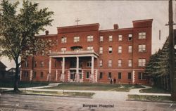 Borgess Hospital, Kalamazoo Postcard