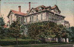 Fannie Paddock Hospital, Tacoma, Washington Postcard