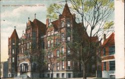 Mercy Hospital, Hamilton, Ohio Postcard