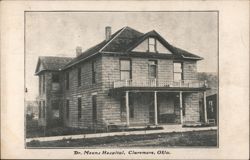 Dr. Means Hospital, Claremore, OK Postcard