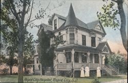 Rapid City Hospital, Rapid City, SD Postcard