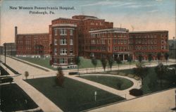 New Western Pennsylvania Hospital, Pittsburgh, PA Postcard
