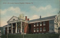 Elk County General Hospital, Ridgway, PA Postcard