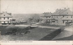 Cottages No. 1, 2, 3, White Haven Sanatorium Postcard