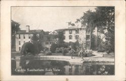 Castile Sanitarium Side View Postcard