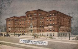 Fairview Hospital - Minneapolis, MN Postcard