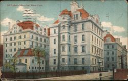 St. Luke's Hospital, New-York Postcard