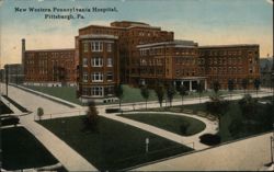 New Western Pennsylvania Hospital Postcard