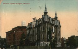 Western General Hospital, Montreal Postcard