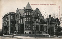 Hanover Hospital and Nurses' Home Postcard