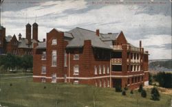 Nurses' Home, City Hospital Postcard