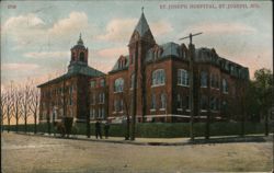 St. Joseph Hospital Building Postcard