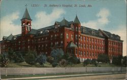St. Anthony's Hospital, St. Louis, MO Postcard