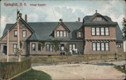 Springhill Cottage Hospital, Nova Scotia Postcard