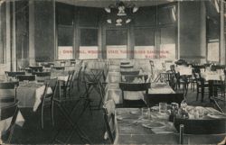 Dining Hall, Wisconsin State Tuberculosis Sanatorium Postcard