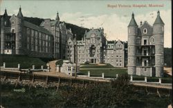Royal Victoria Hospital, Montreal Postcard