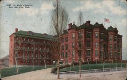 St. Mark's Hospital, Salt Lake City, Utah Postcard